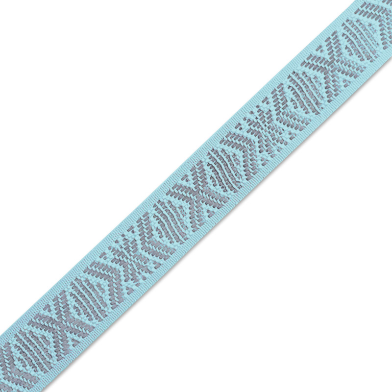 Reflecterend accessoire – Knip op maat, knoop of naai vast - Lichtblauw