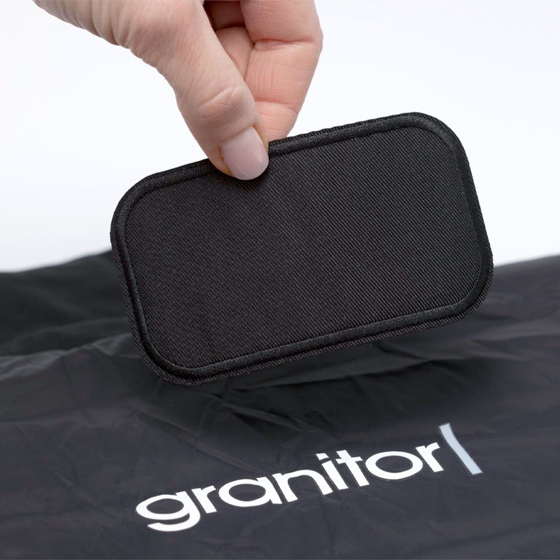 Afdekpatch - Verberg het logo op een jas