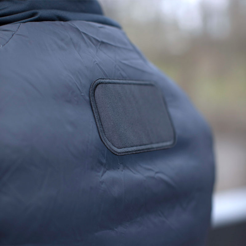 Afdekpatch - Verberg het logo op een jas