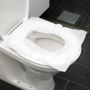 Oplosbare wc-bril covers