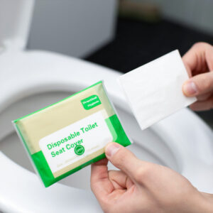 Oplosbare wc-bril covers