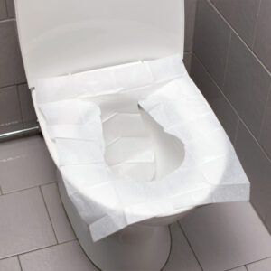 Oplosbare wc-bril covers