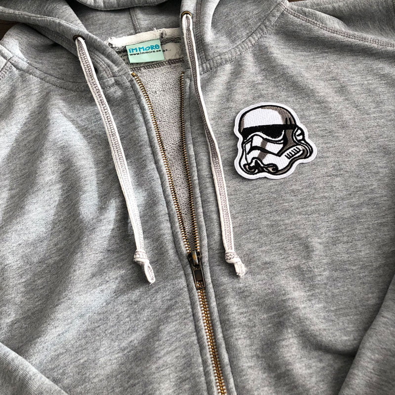 Witte stormtrooper helm - Applicatie - Afbeelding 2