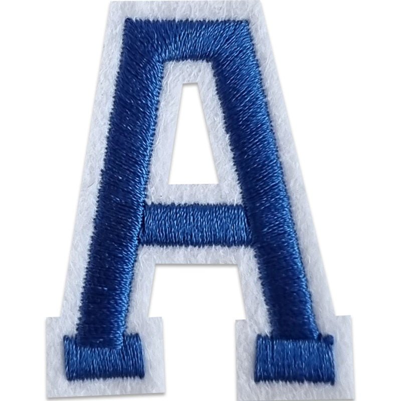 Applicaties met letters A-Z - Kies je letter - Blauw/wit , A