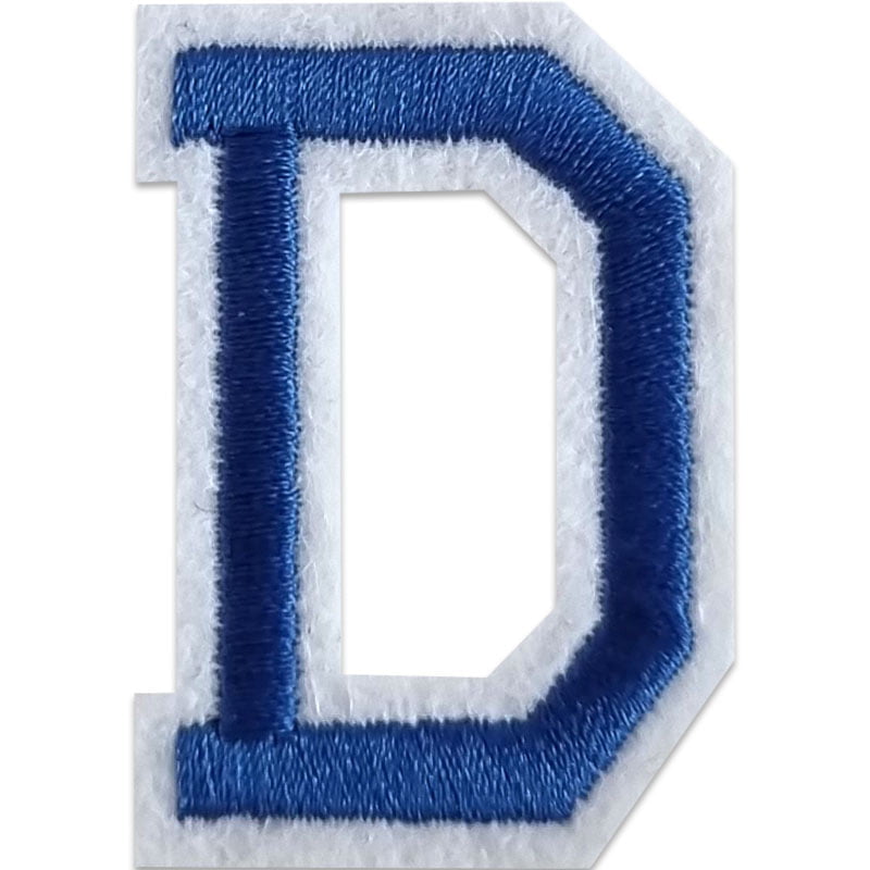 Applicaties met letters A-Z - Kies je letter - Blauw/wit , D
