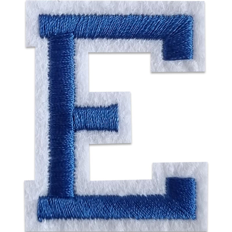 Applicaties met letters A-Z - Kies je letter - Blauw/wit , E