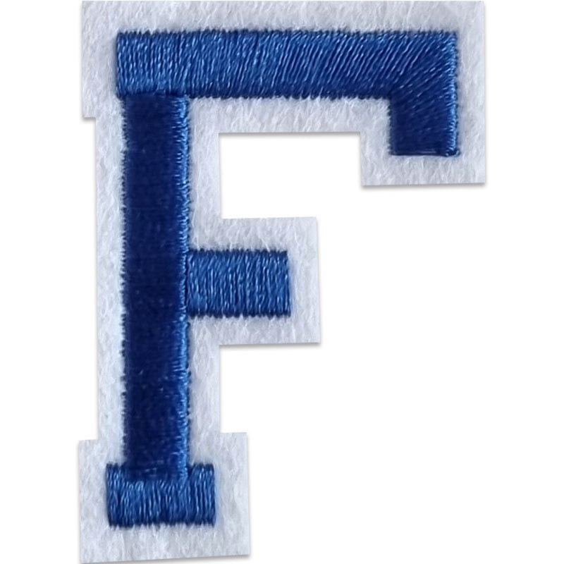 Applicaties met letters A-Z - Kies je letter - Blauw/wit , F