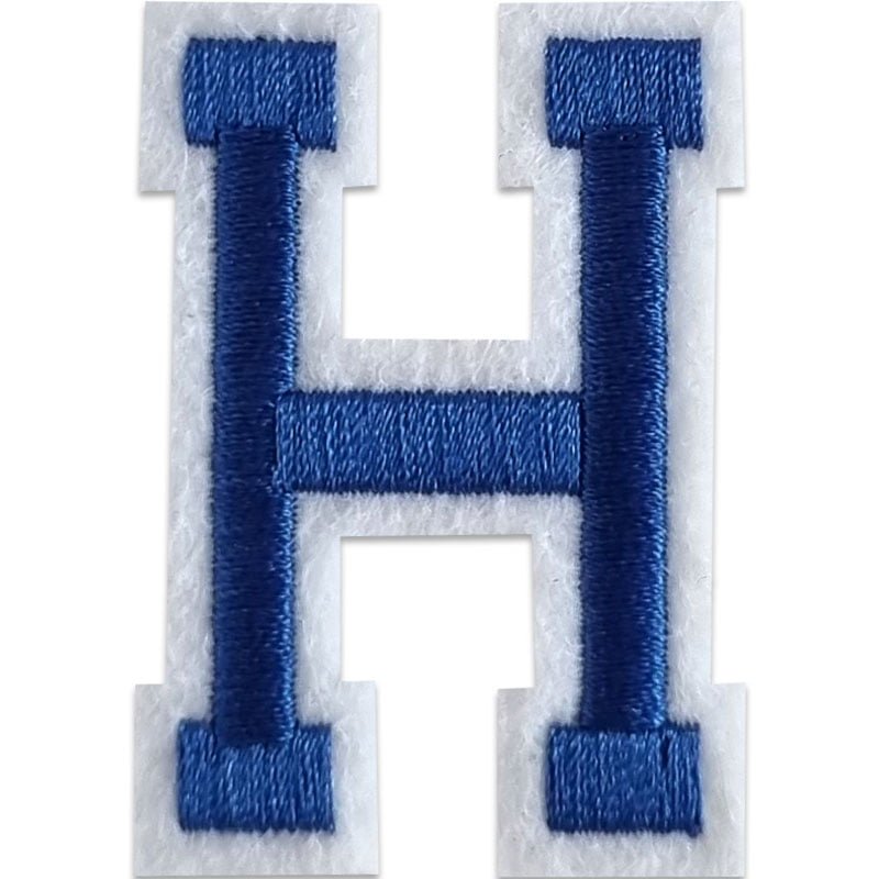 Applicaties met letters A-Z - Kies je letter - Blauw/wit , H