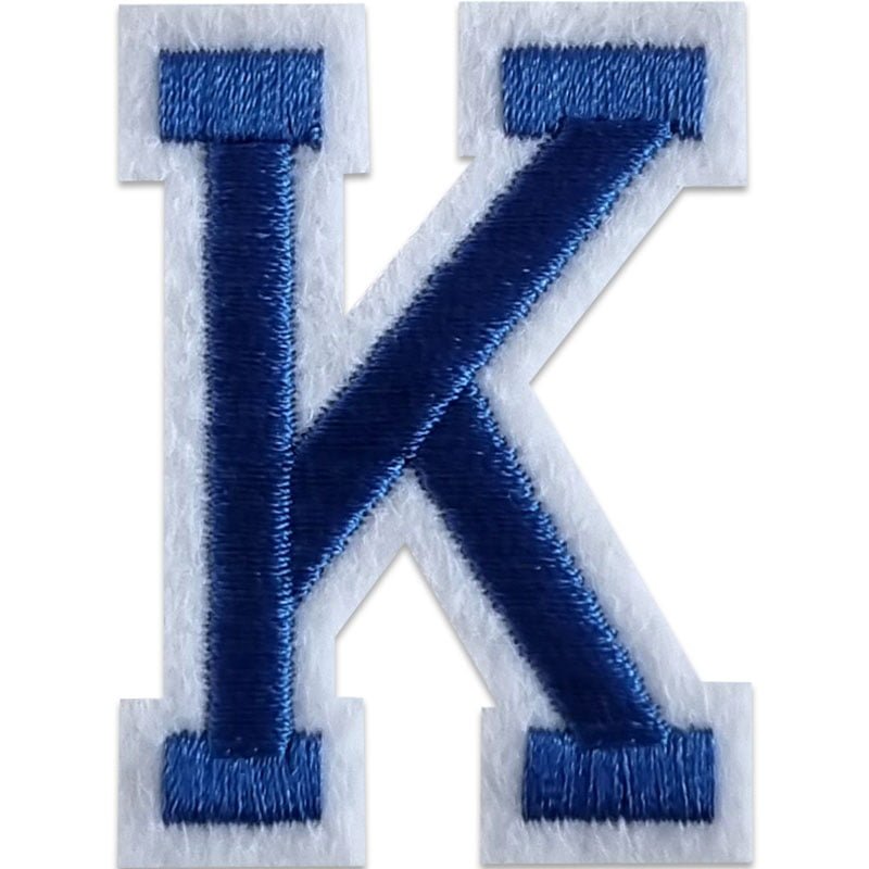 Applicaties met letters A-Z - Kies je letter - Blauw/wit , K