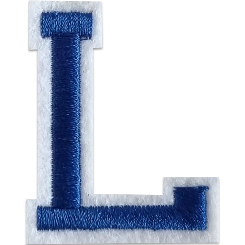 Applicaties met letters A-Z - Kies je letter - Blauw/wit , L