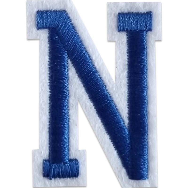 Applicaties met letters A-Z - Kies je letter - Blauw/wit , N