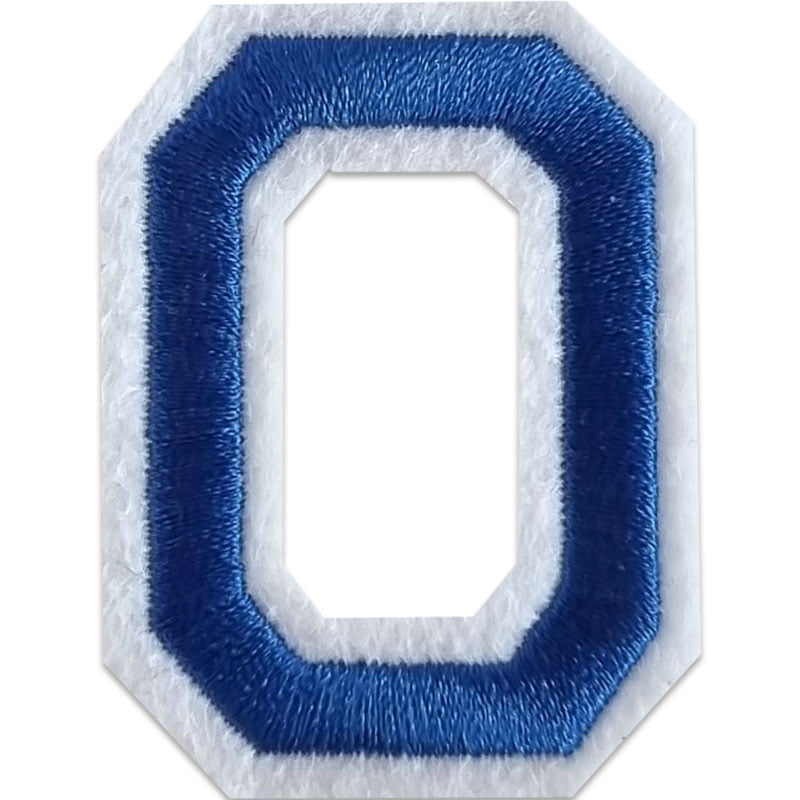 Applicaties met letters A-Z - Kies je letter - Blauw/wit , O