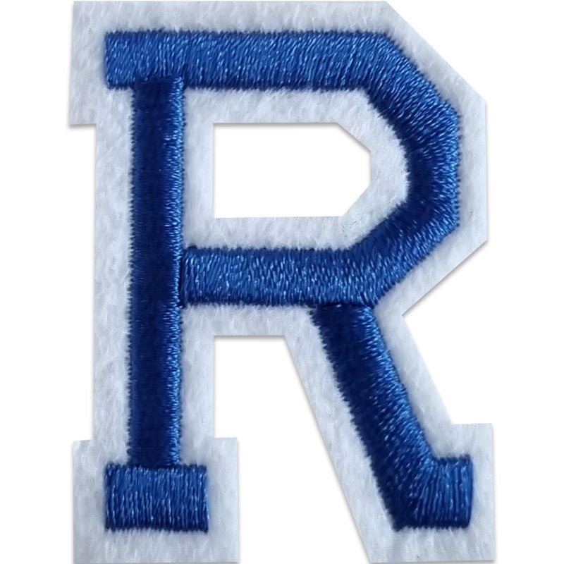Applicaties met letters A-Z - Kies je letter - Blauw/wit , R