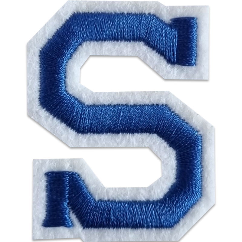 Applicaties met letters A-Z - Kies je letter - Blauw/wit , S