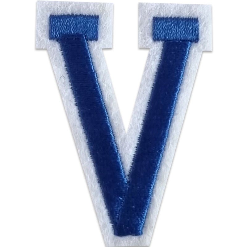 Applicaties met letters A-Z - Kies je letter - Blauw/wit , V