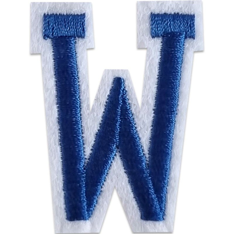 Applicaties met letters A-Z - Kies je letter - Blauw/wit , W