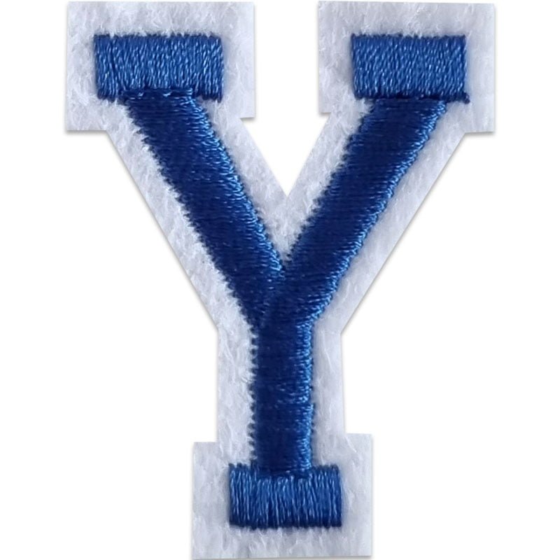 Applicaties met letters A-Z - Kies je letter - Blauw/wit , Y