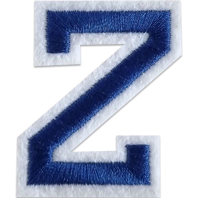 Applicaties met letters A-Z - Kies je letter - Blauw/wit , Z