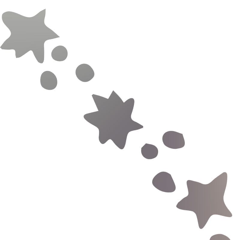 Opstrijkbare reflectie - Mooi reflectiemateriaal om op kleding te strijken - Funny Stars