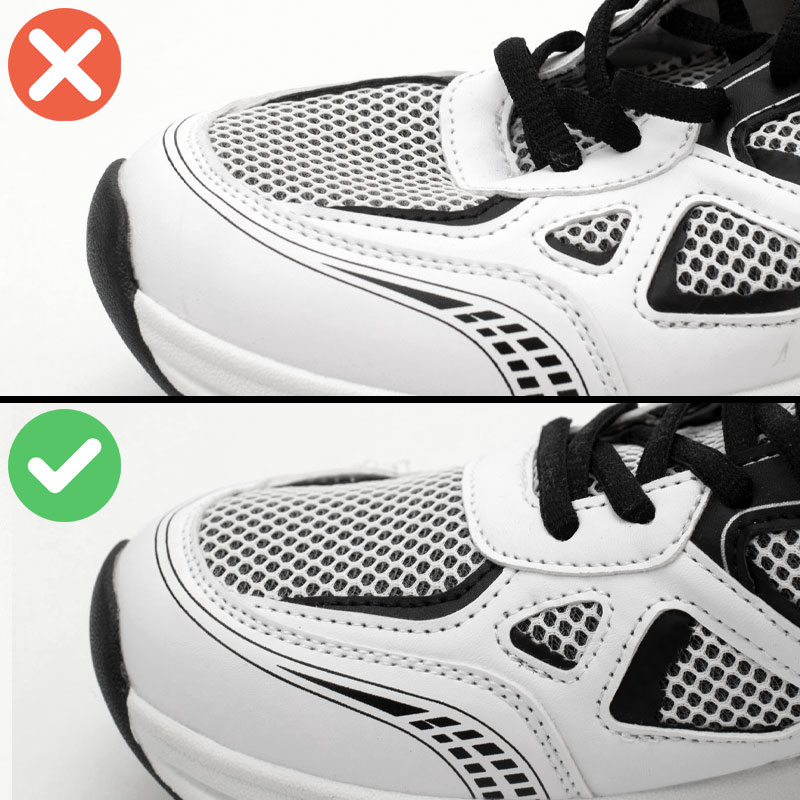 Sneakerbeschermers - Minder vouwen en rimpels - Afbeelding 2