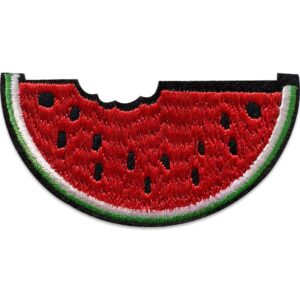 Watermeloen met een hap eruit - Applicatie
