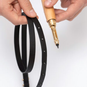 Revolverpons voor leer, stof en kunststof