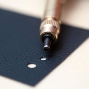 Revolverpons voor leer, stof en kunststof