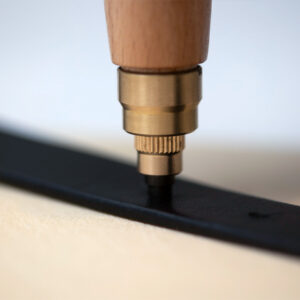 Revolverpons voor leer, stof en kunststof