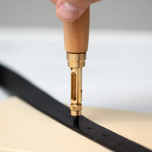 Revolverpons voor leer, stof en kunststof