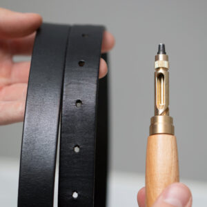 Revolverpons voor leer, stof en kunststof