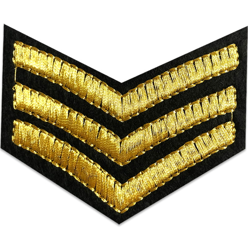 Militair embleem met rangorde - Applicatie