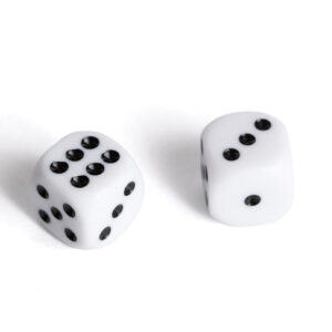 Dobbelstenen 14 mm – set van 2