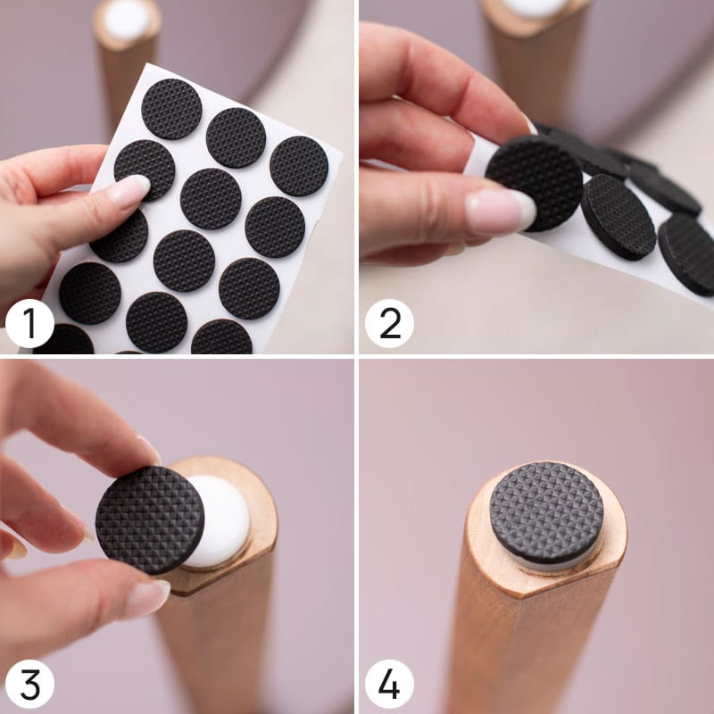 Meubelpads – Voor meer grip of makkelijker schuiven - Afbeelding 10