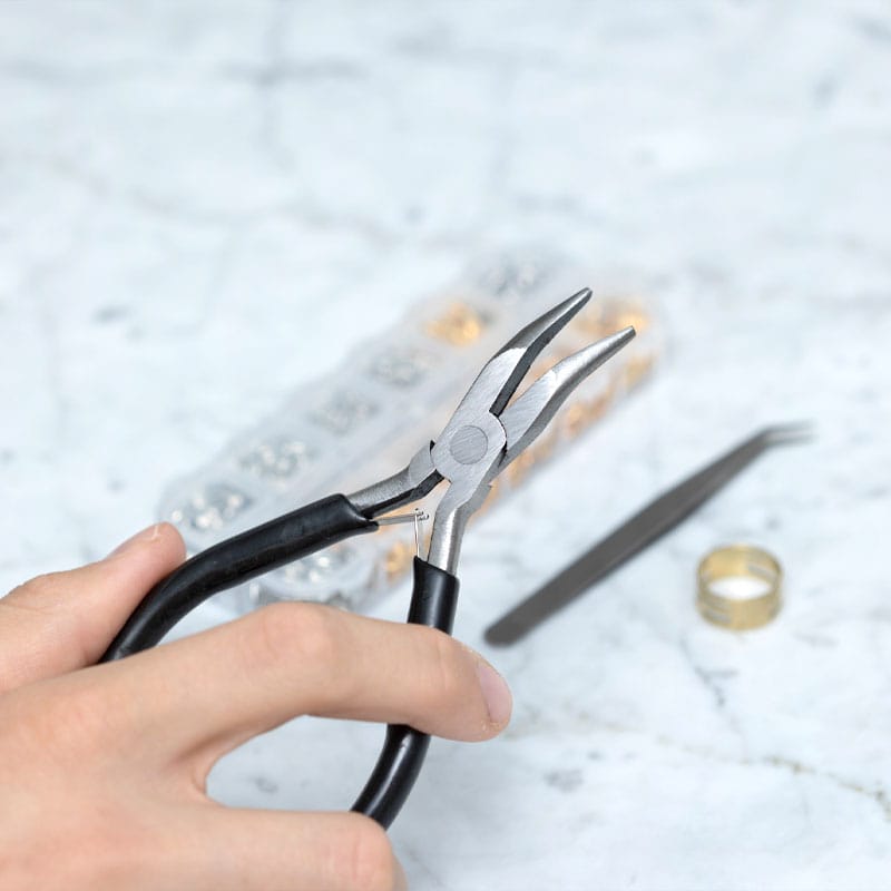 Sieradenreparatieset – 1.200 onderdelen met gereedschap - Afbeelding 3