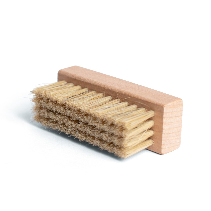 Schoenreinigingsborstel – Zachte borstel met houten handvat - Afbeelding 3